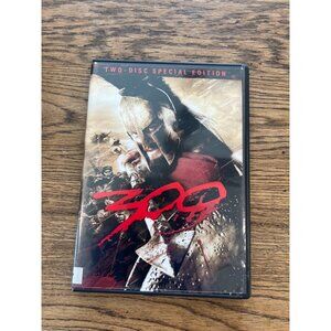 300 2007 DVD Action War Epic Fantasy Movie Gerard Butler Lena Headey Pre-Owned